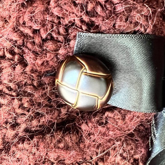 Obey No 89 Propaganda Alpaca Wool Blend Chunky Knit V-Neck Cardigan Size… - Picture 8 of 11